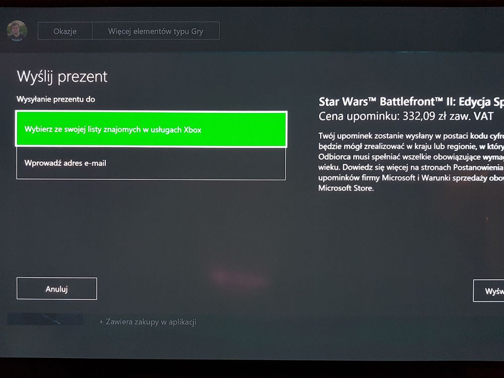 Xbox One gra jako upominek class="wp-image-627805" 