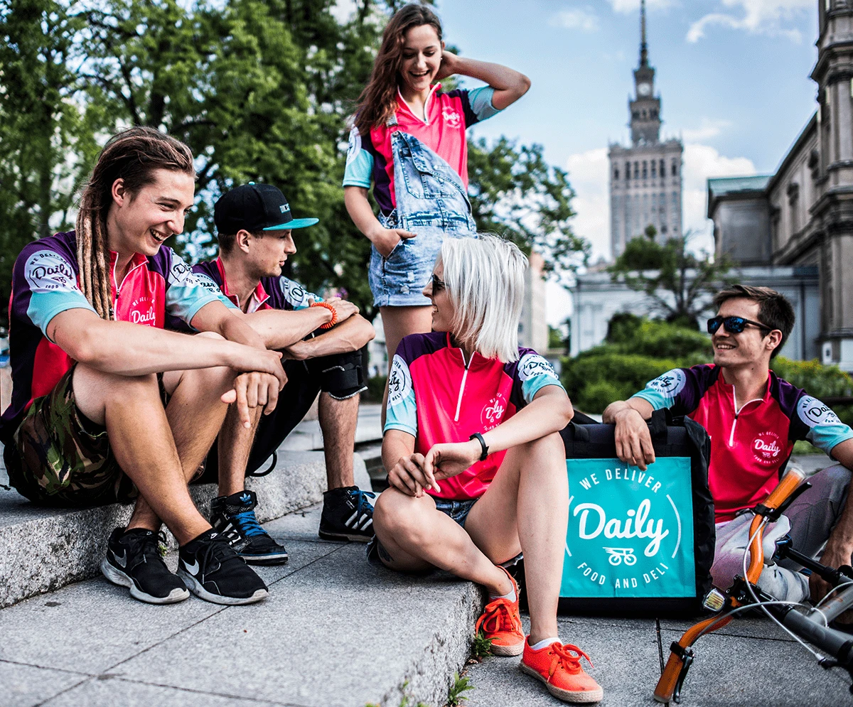 Daily, zajmujące się dowożeniem jedzenia, z dwoma inwestorami