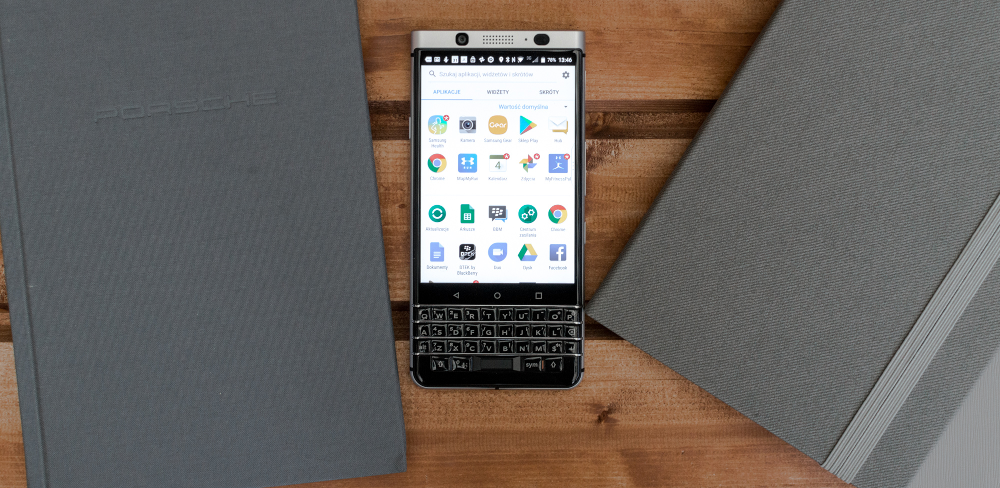 BlackBerry KEYone - recenzja Spider's Web