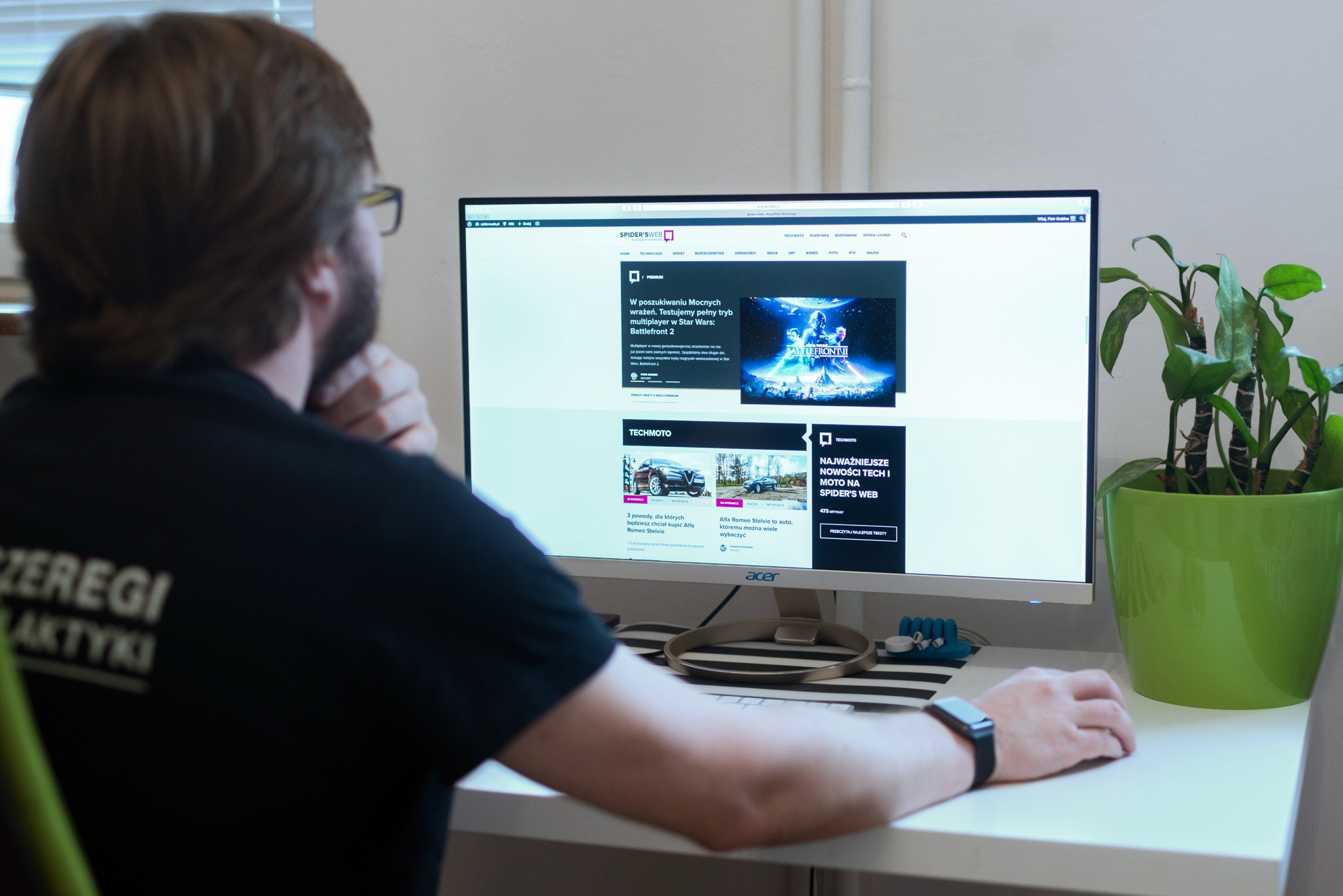 monitor do macbooka usb-c Asus MX27UC kontra Acer H277HU class="wp-image-648064" 