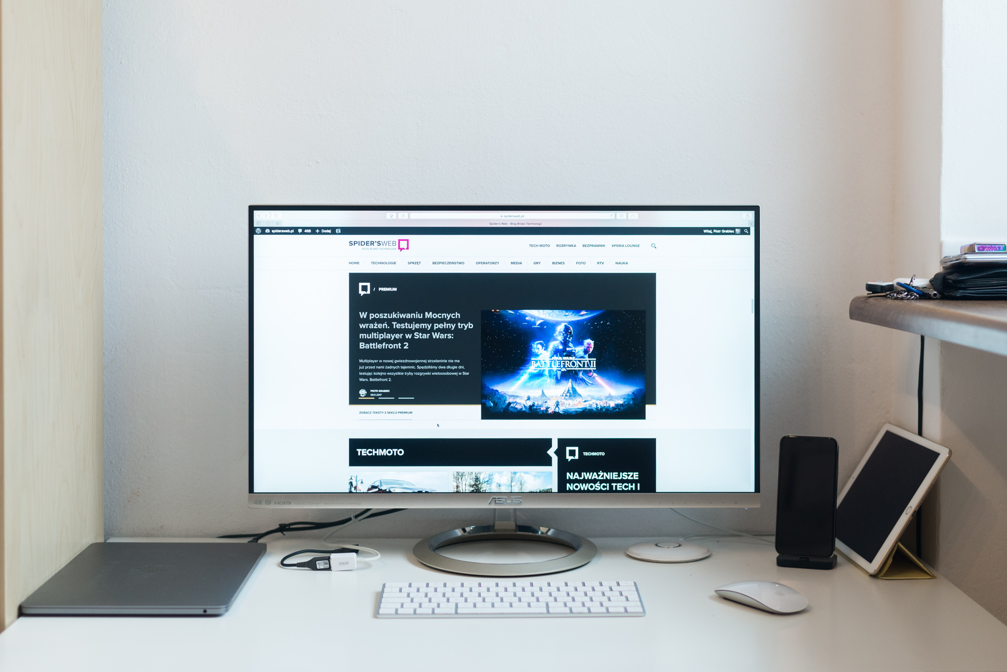 monitor do macbooka usb-c Asus MX27UC kontra Acer H277HU class="wp-image-648079" 