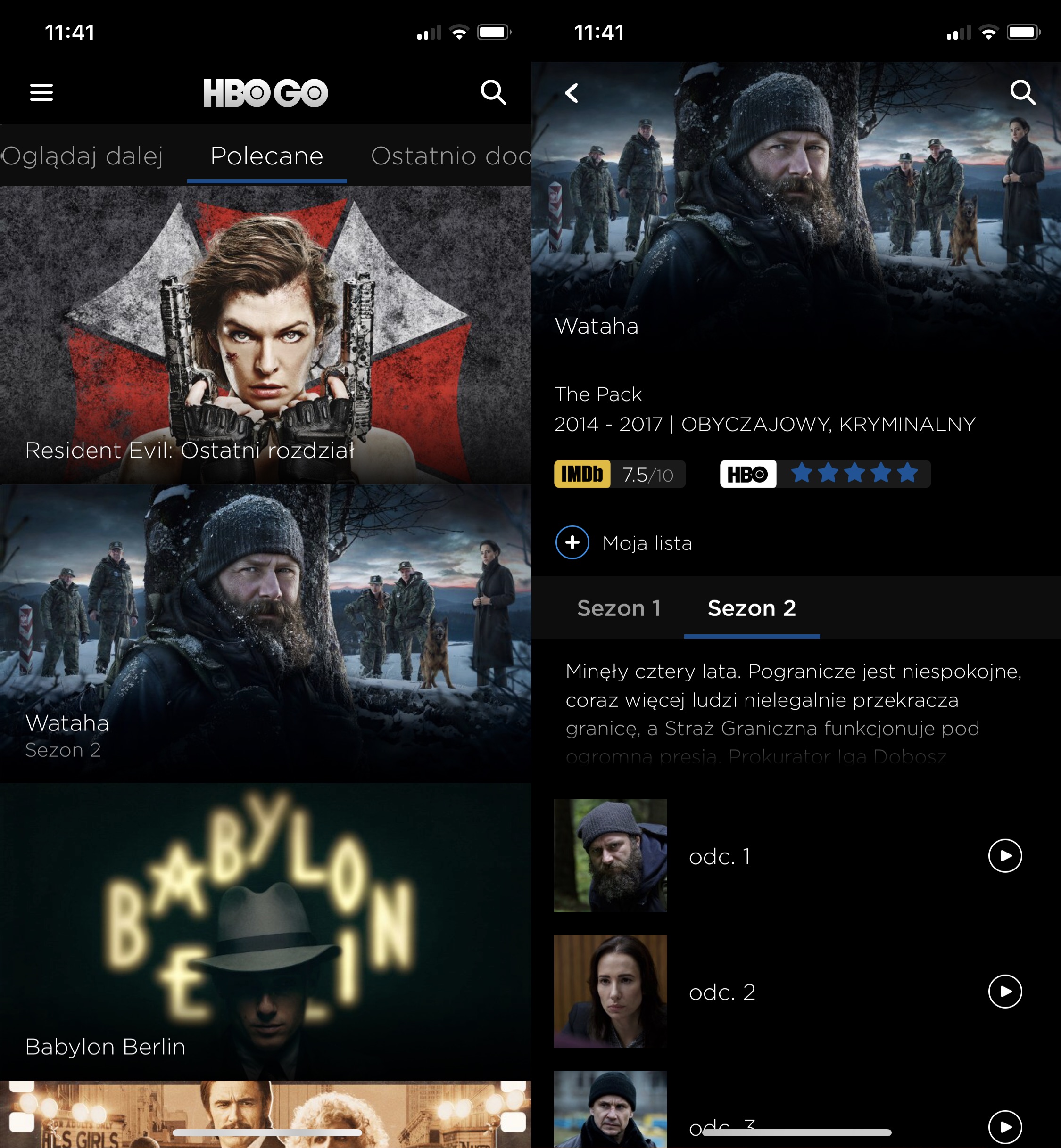 nowe hbo go app store 