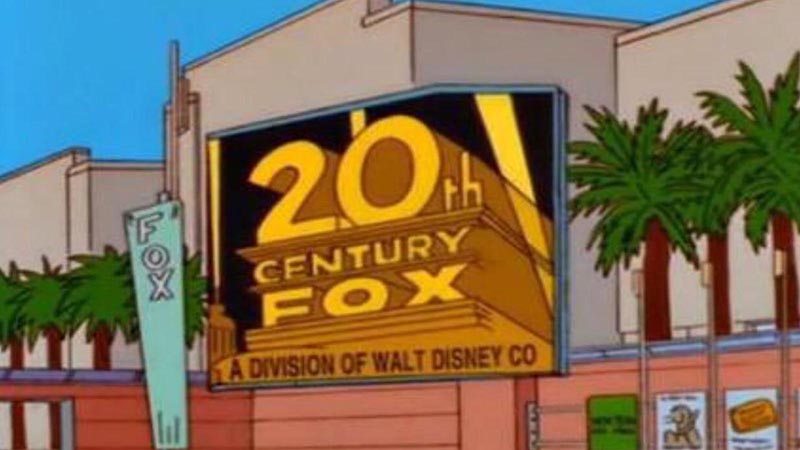 Simpsonowie przewidują przejecie Foxa przez Disnaya