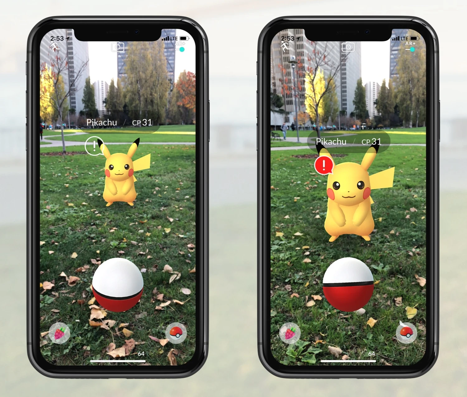 tryb ar+ w pokemon go iphone nie android 1 class="wp-image-652408" 