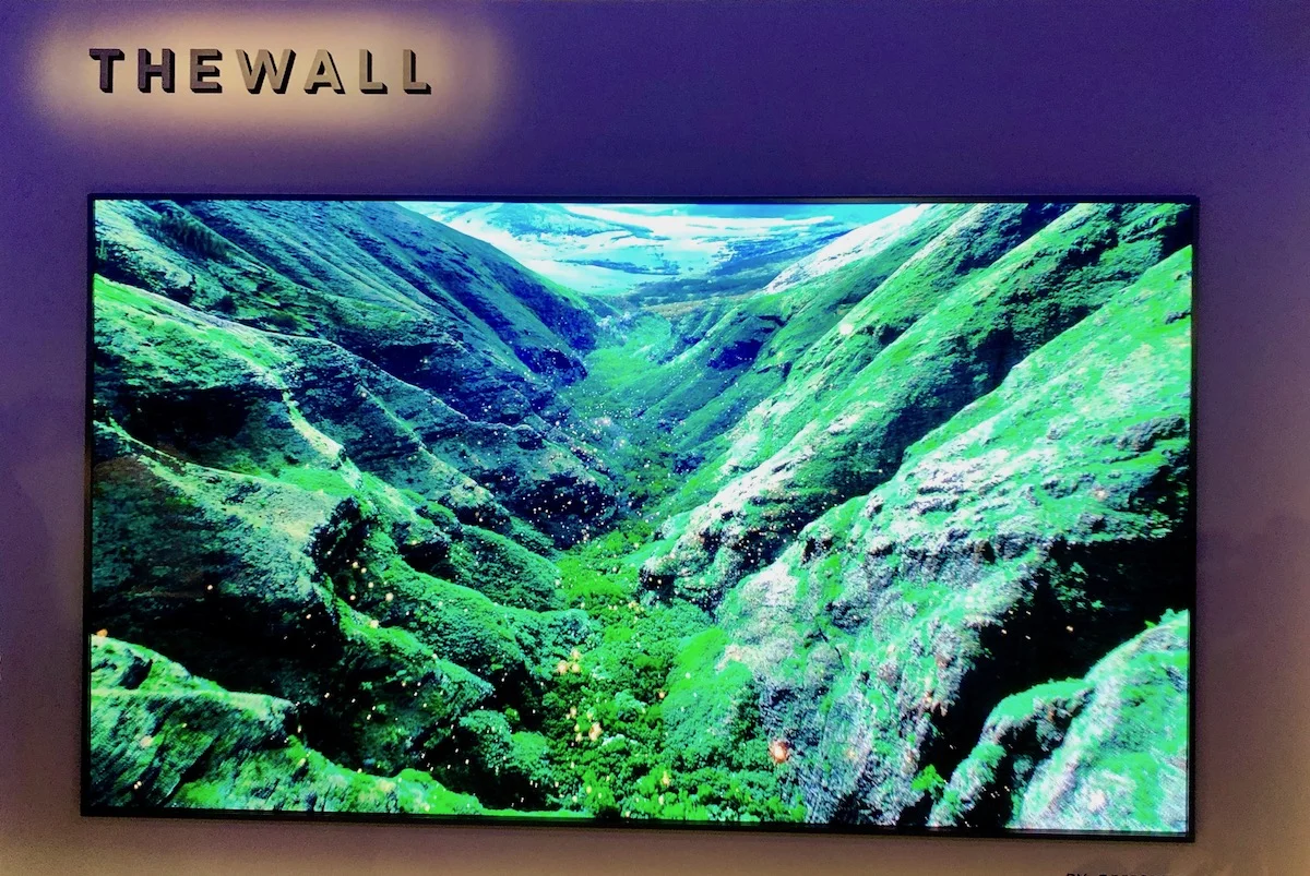 Samsung the Wall - widzieliśmy modułowy telewizor 8K