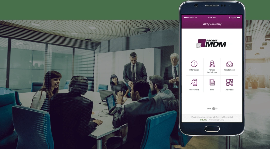 Proget MDM (Mobile Device Management) – polska platforma do zarządzania urządzeniami mobilnymi class="wp-image-660475"
