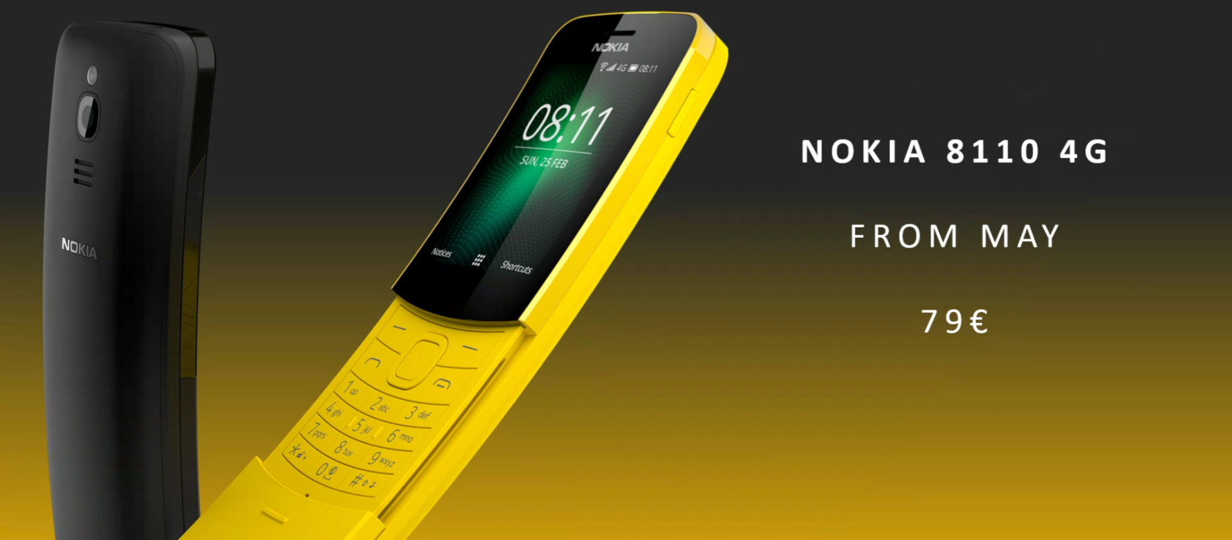 Telefon z Matriksa doczeka się nowej wersji. Powitajcie odświeżoną Nokię 8110