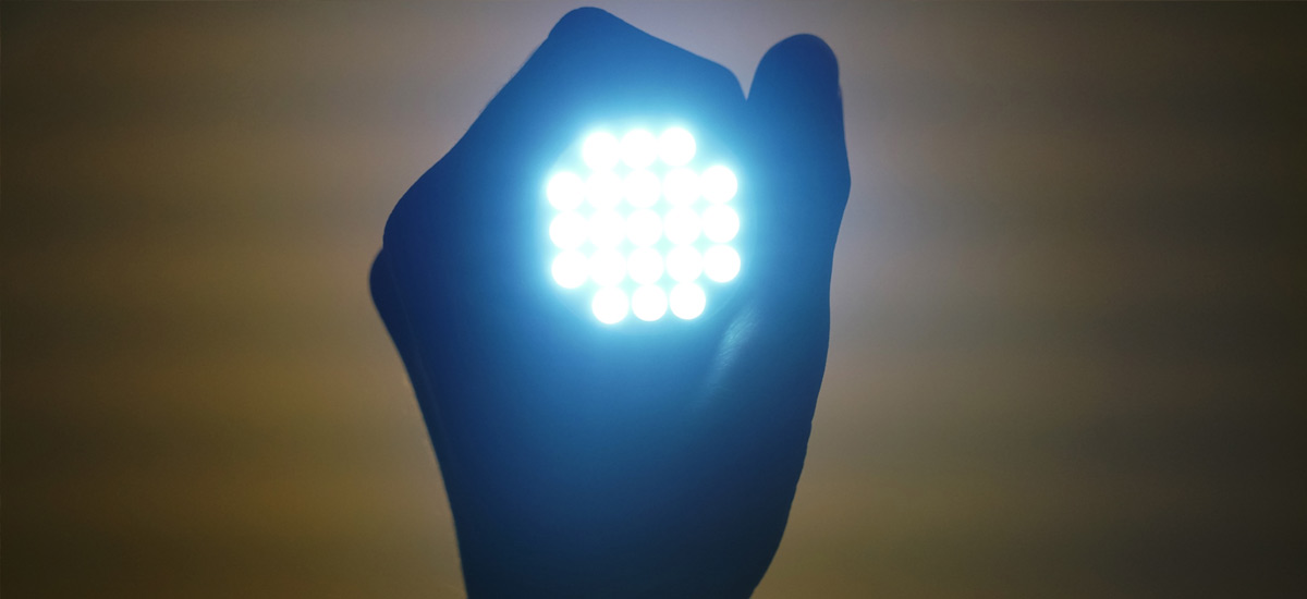 komputer badania led slao
