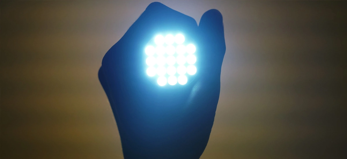 komputer badania led slao