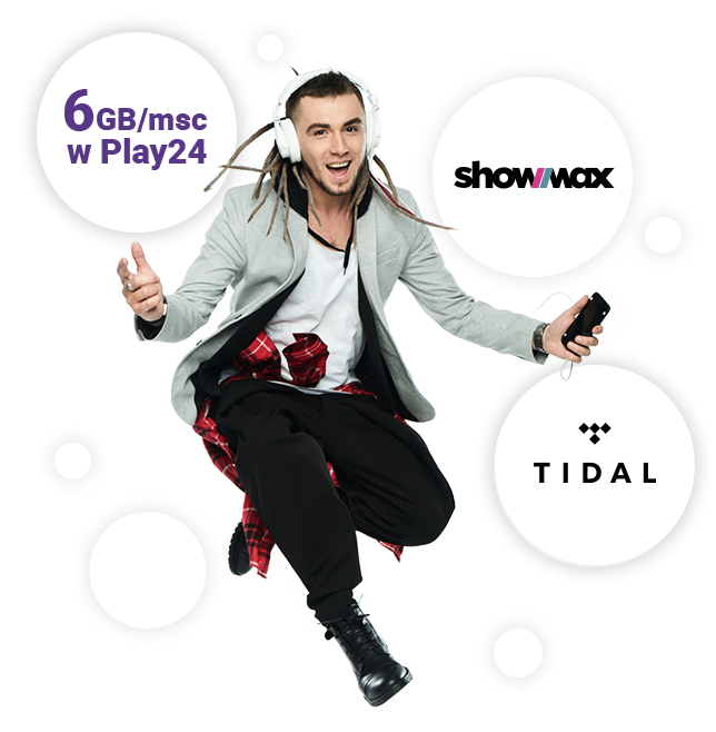 tidal showmax za darmo w play prepaid na karte 18 gb internetu pakiet 1 