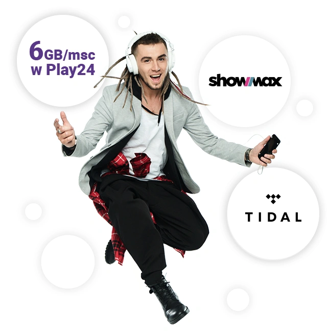 tidal showmax za darmo w play prepaid na karte 18 gb internetu pakiet 1 