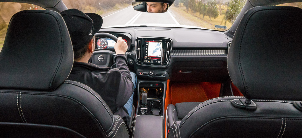 volvo xc40 systemy