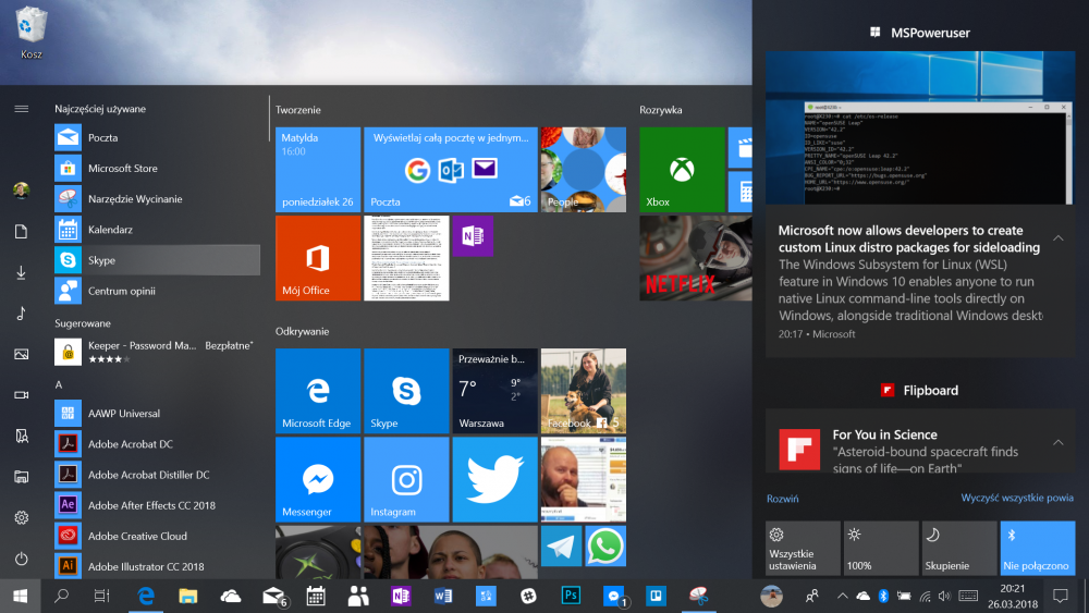 Windows 10 Spring Creators Update 
