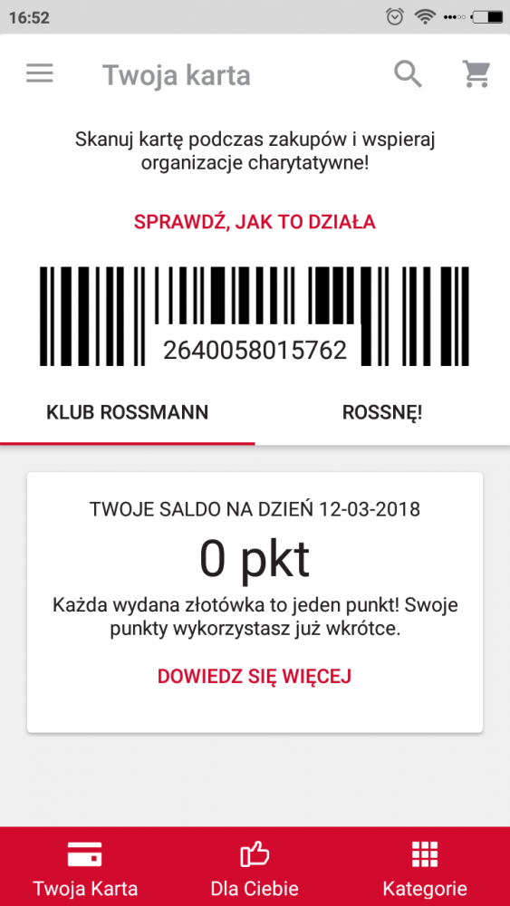Aplikacja Rossmann (Android, iPhone iOS) promocje, karta, rabaty class="wp-image-697690" title="Aplikacja Rossmann (Android, iPhone iOS) promocje, karta, rabaty"
