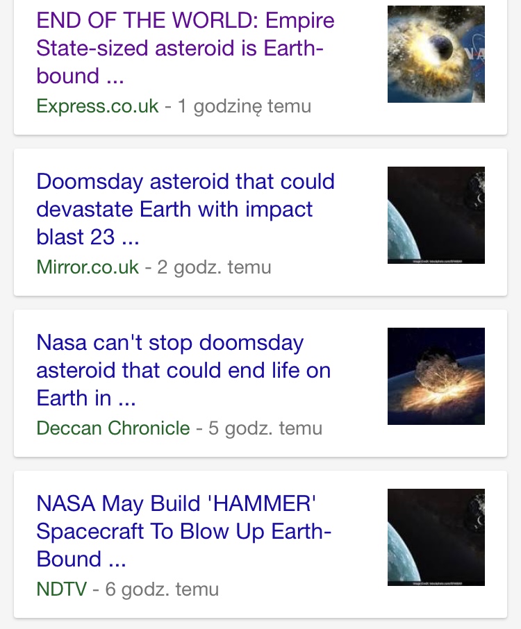 Tabloidy ostrzegają przed planetoidą Bennu class="wp-image-700341" 