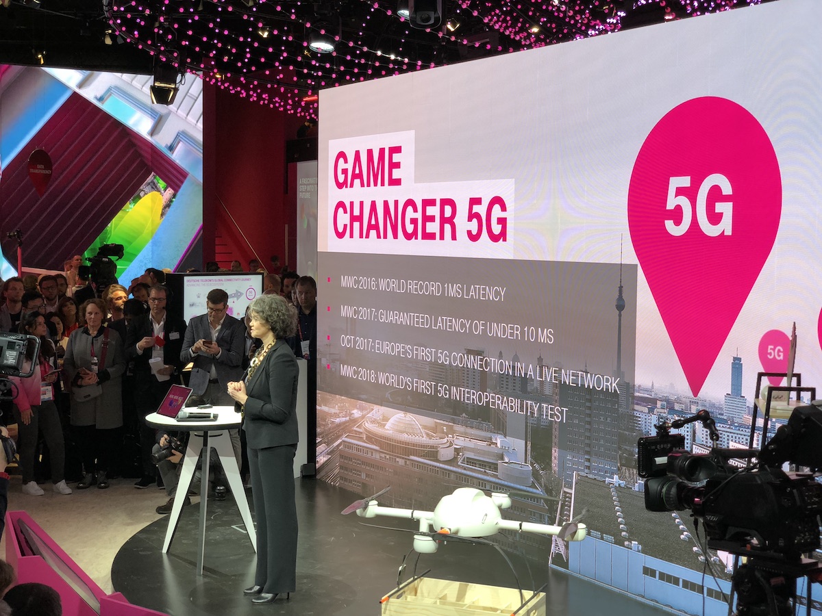 deutsche telekom t-mobile mwc 2018 5g 100