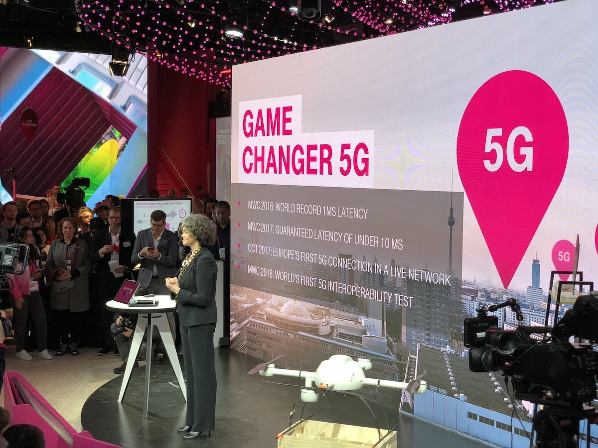 deutsche telekom t-mobile mwc 2018 5g 100 