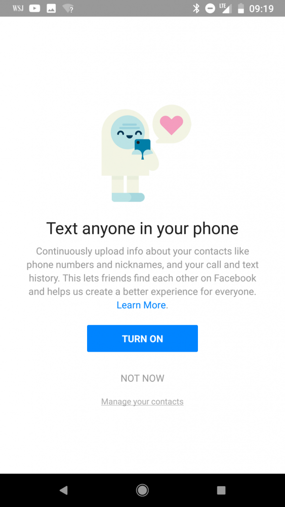 Facebook lista połączeń SMS class="wp-image-704904" 