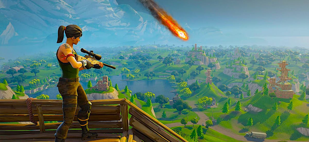 Reddit dopatrzył się w mapie Fortnite… Polski. Na Poznań spadnie kometa