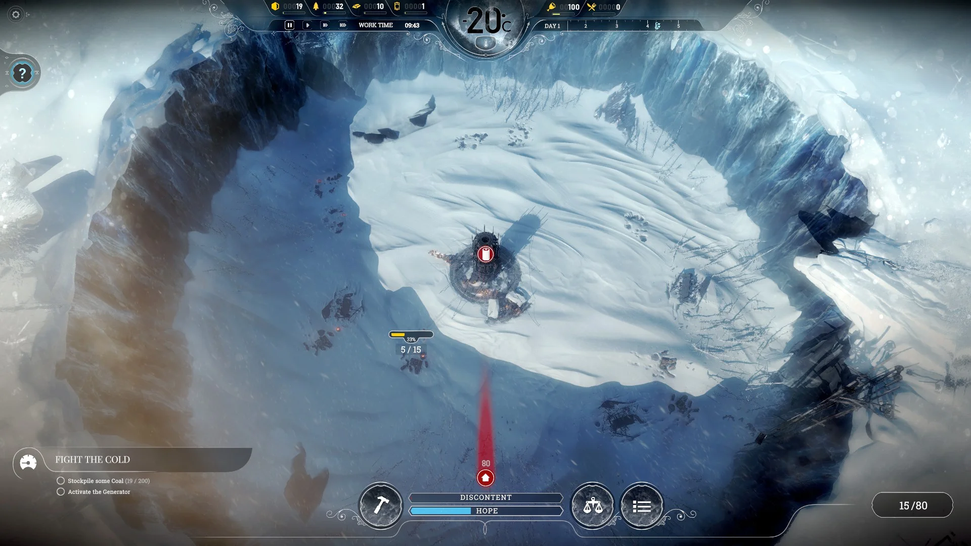 frostpunk recenzja opinie 11 bit studios screenshot class="wp-image-721617" 