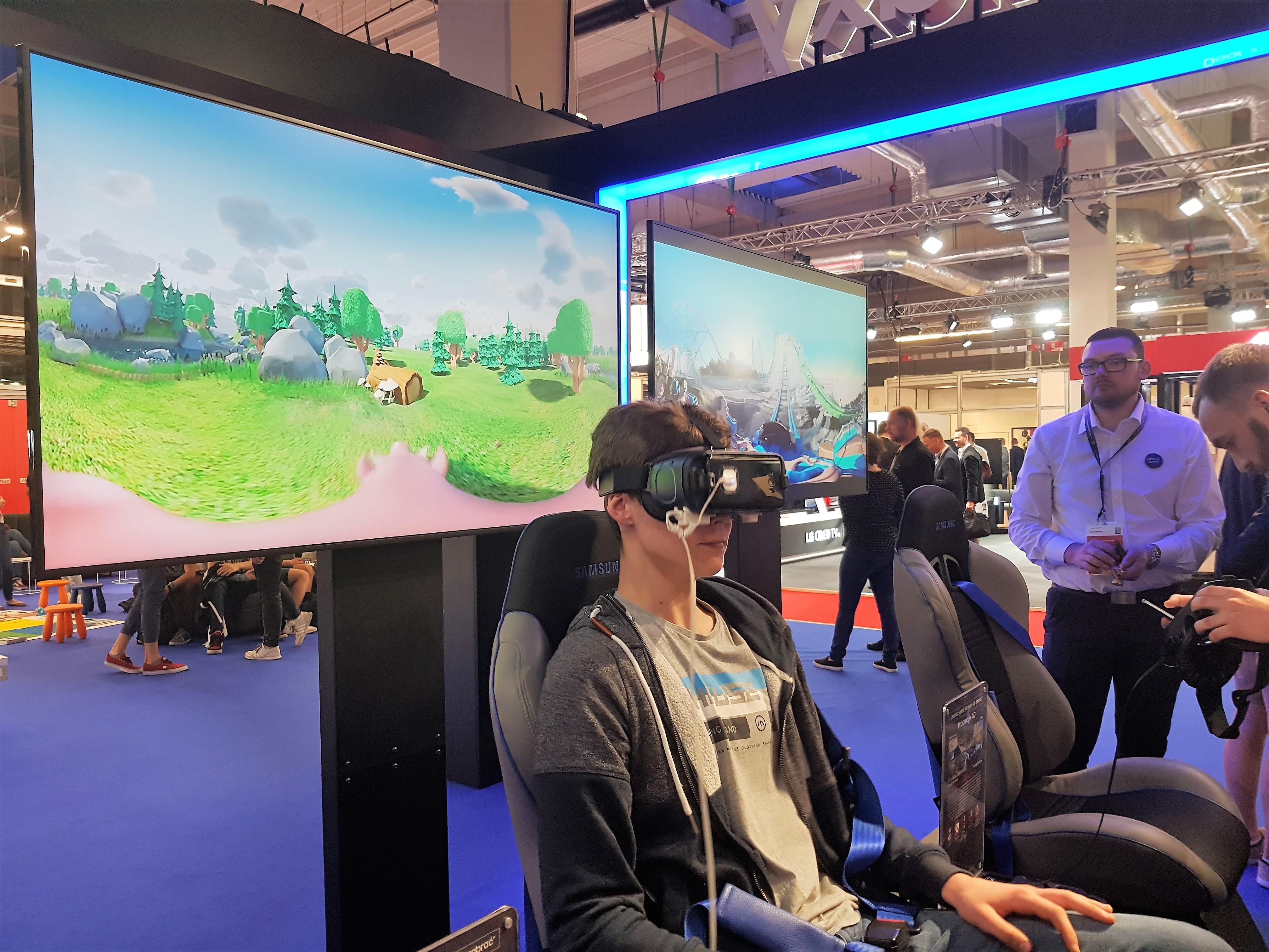 Samsung QLED Electronics Show