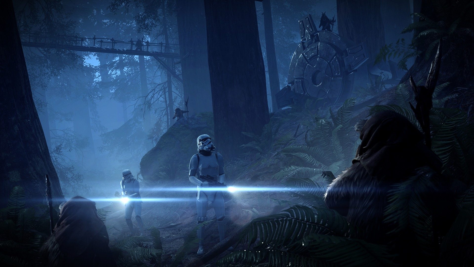 star wars battlefront 2 night on endor polowanie na ewoki 