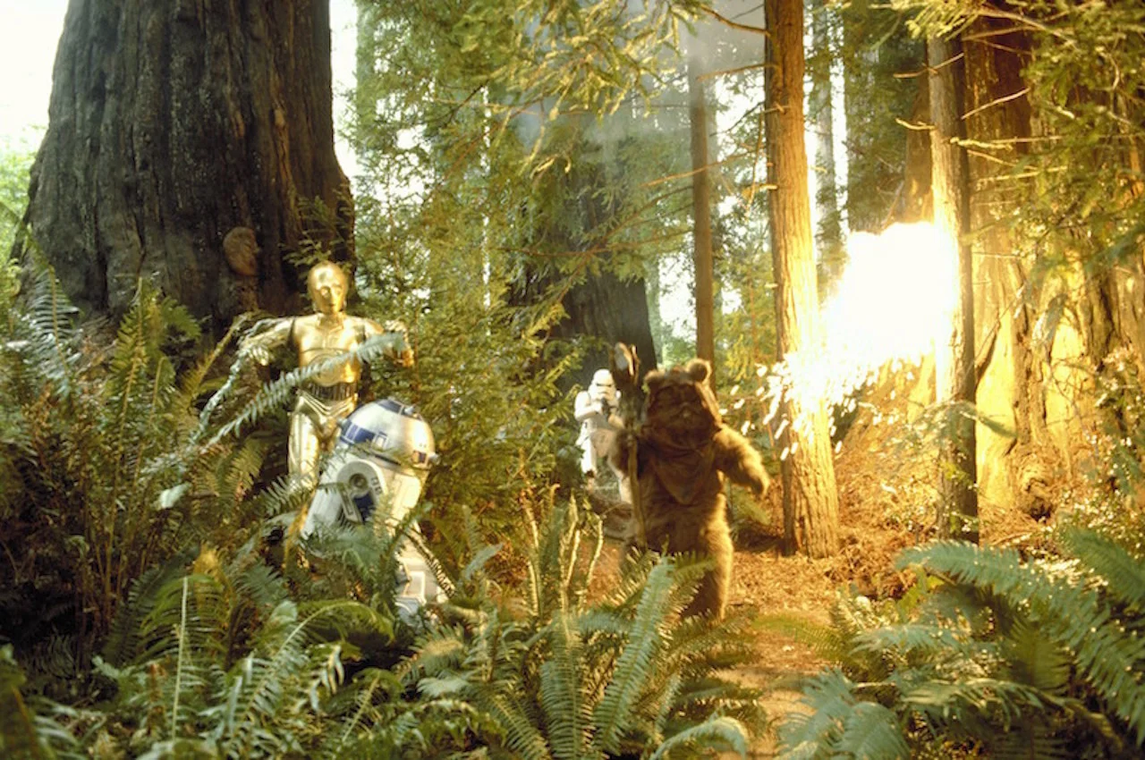 star wars battlefront 2 night on endor polowanie na ewoki