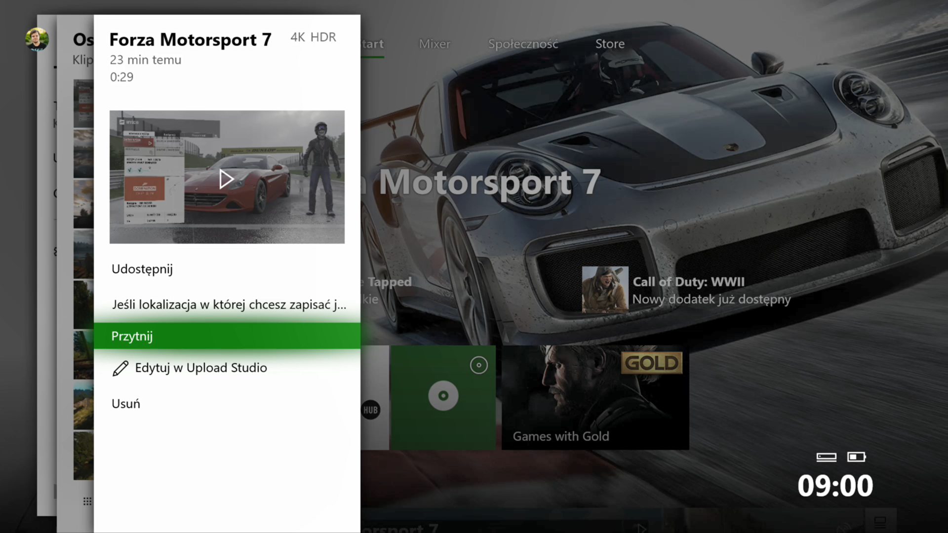 majowa aktualizacja xbox one 