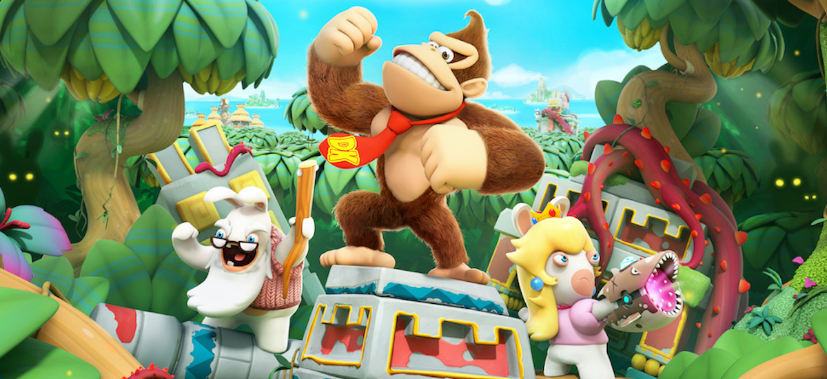 mario rabbids kingdom battle donkey kong adventure