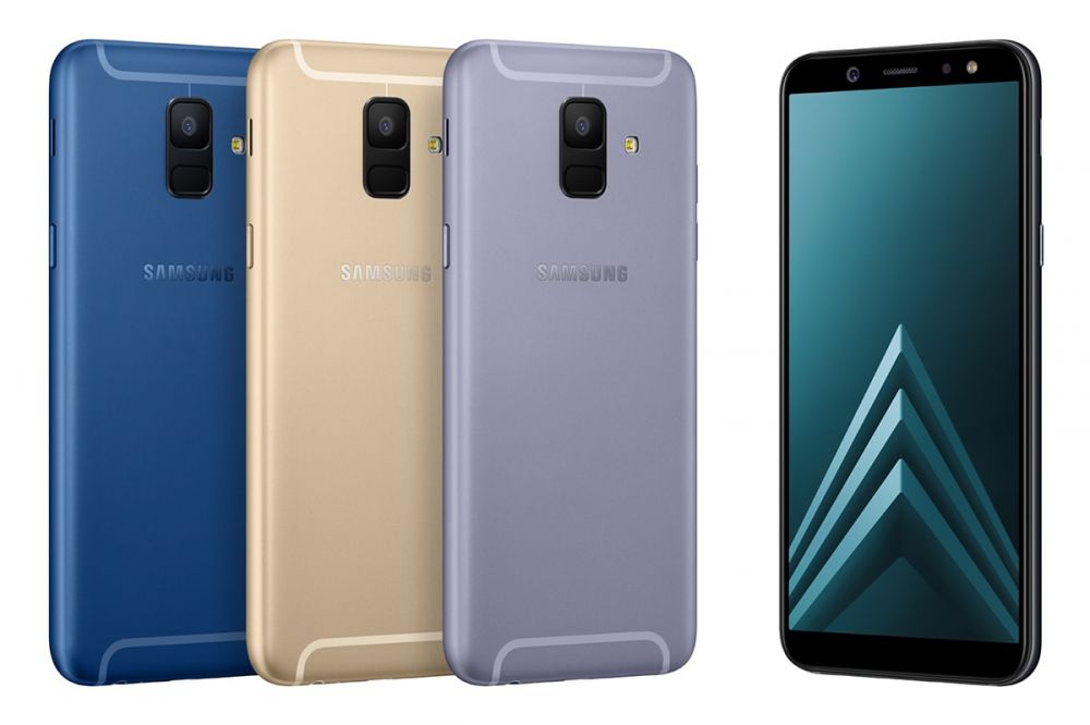 Samsung Galaxy A6+ class="wp-image-726258" title="Samsung Galaxy 2018: wszystkie telefony Samsunga z 2018 roku" 
