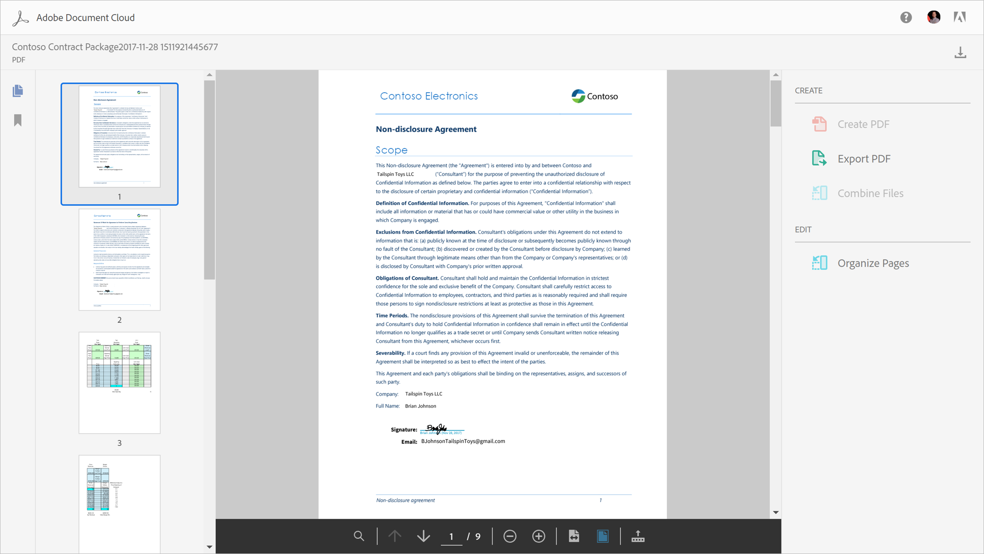 Adobe Document Cloud Office 365 