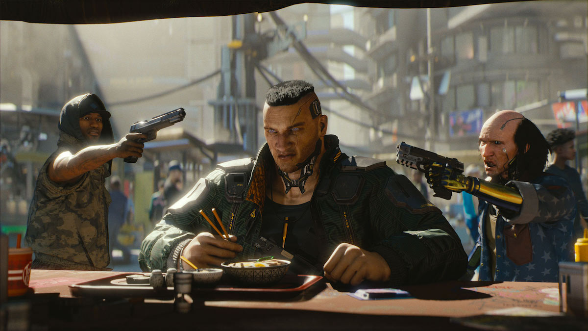 cyberpunk 2077 gameplay opinie pierwsza misja e3 2018 1