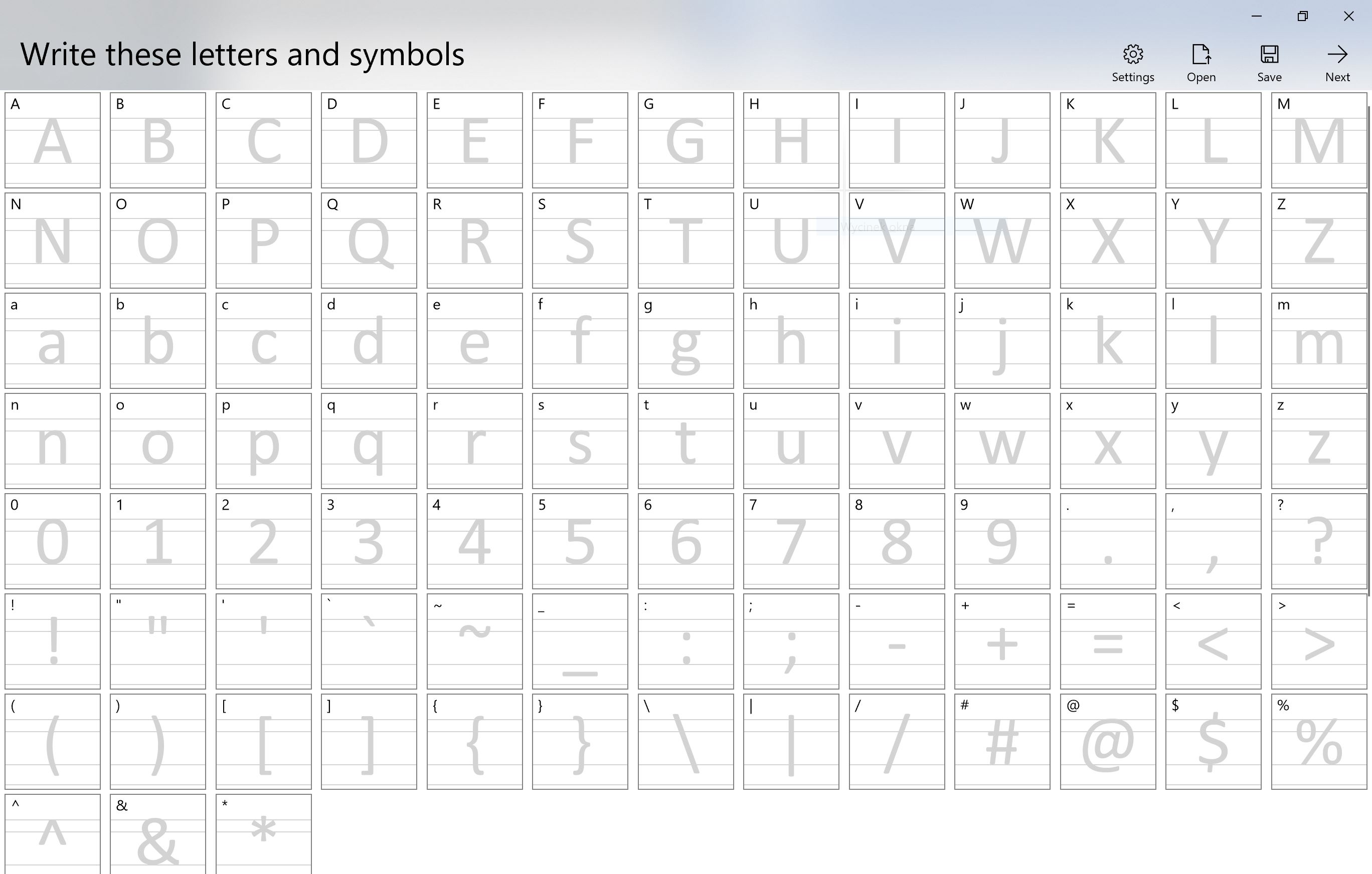 jak tworzyć fonty Windows 10 Microsoft Font Maker 
