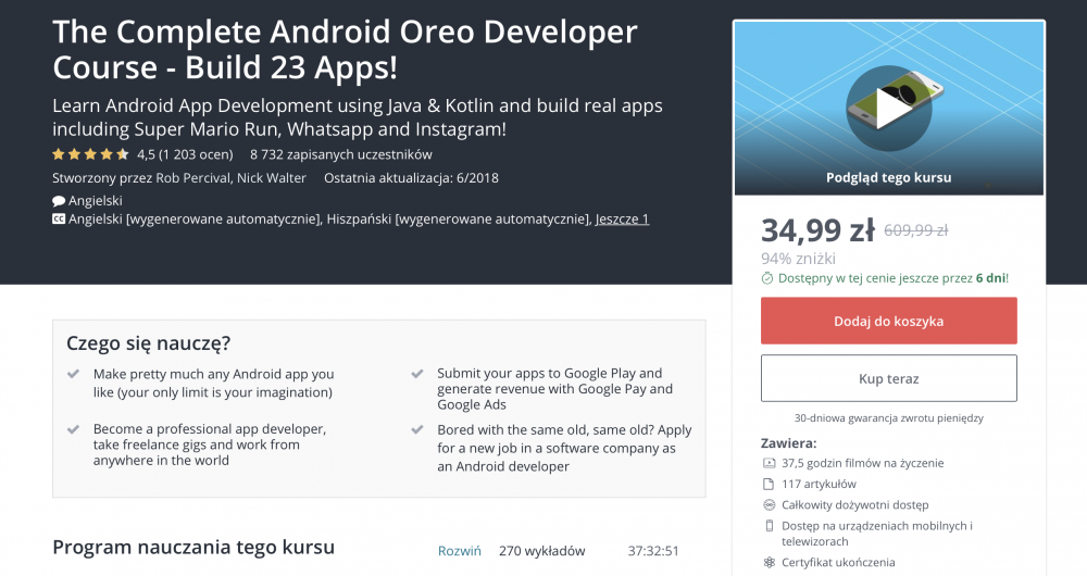 Udemy: Jak tworzyć aplikacje na Androida? Kurs programowania class="wp-image-757777" title="Jak tworzyć aplikacje na Androida? Kurs programowania" 