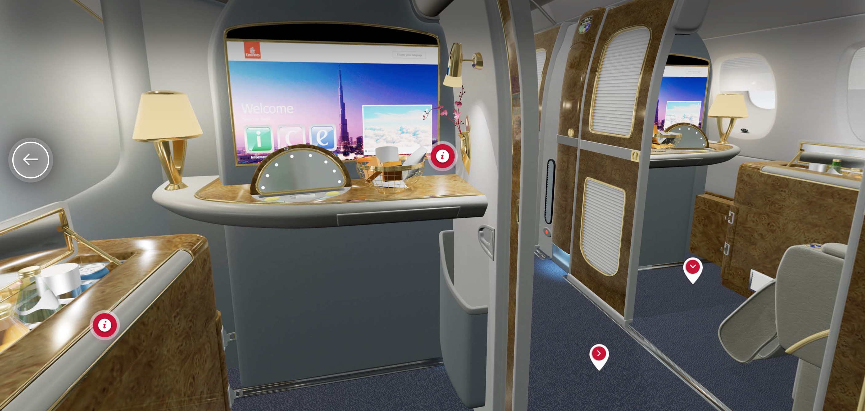 W Emirates możesz odwiedzić kabinę w VR i podejrzeć swoje miejsce