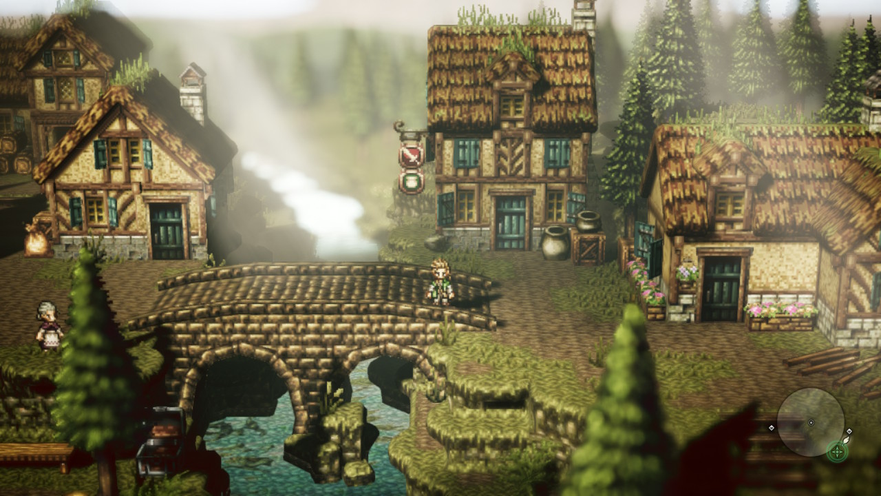 Recenzja Octopath Traveler - zderzenie Unreal Engine z antycznym jPRG
