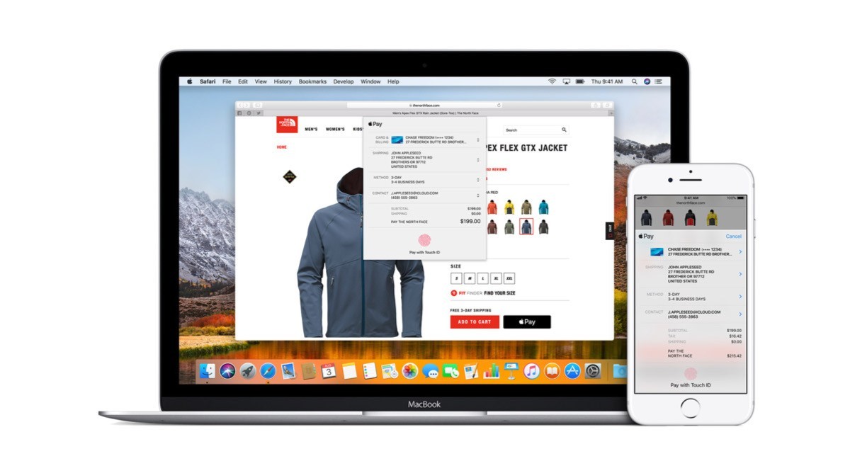 apple pay safari online paylane