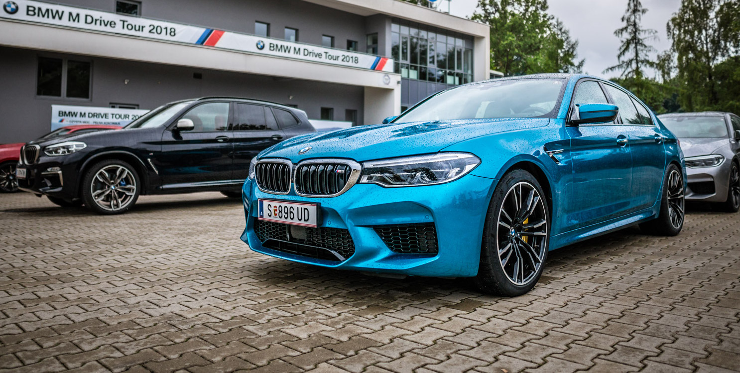 Posadzili mnie za kierownicą 600-konnego BMW M5 i życzyli dobrej zabawy