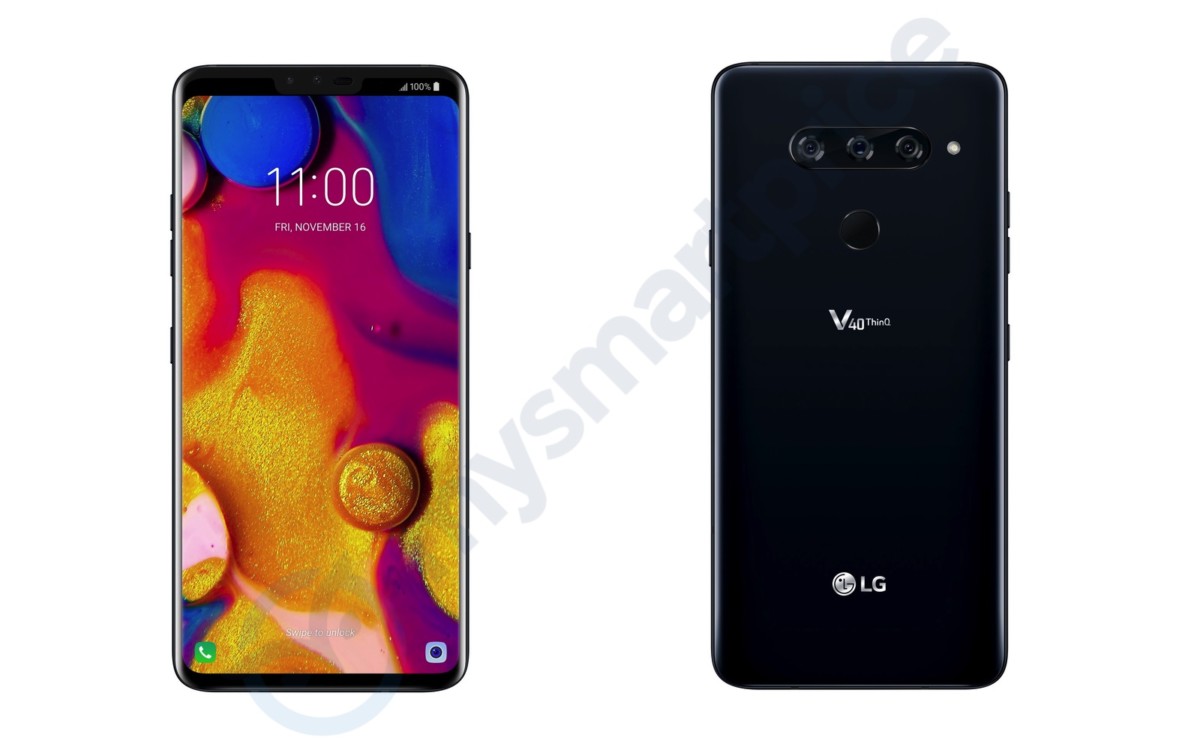 LG V40 - ma pięć kamer i notcha. class="wp-image-789043" 