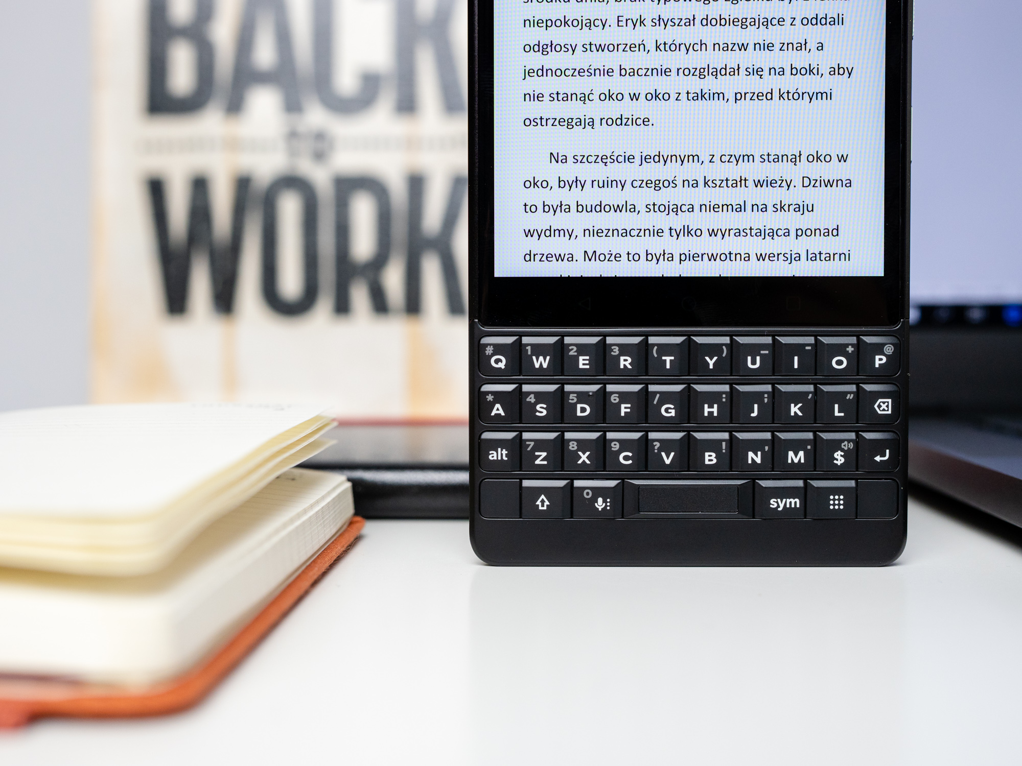 BlackBerry Key2 - klawiatura. 