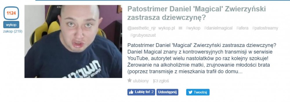Pierwszy patostreamer YouTube'a - DanielMagical - zbanowany class="wp-image-785872" 