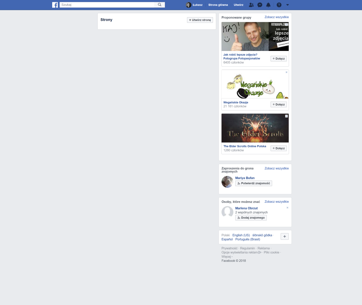 Facebook nie działa. Awaria dotknęła grup i stron. 