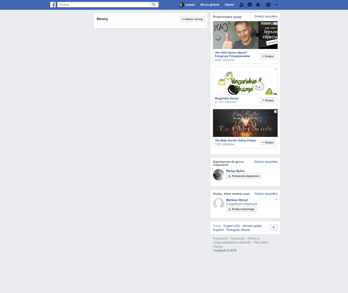 Facebook nie działa. Awaria dotknęła grup i stron.