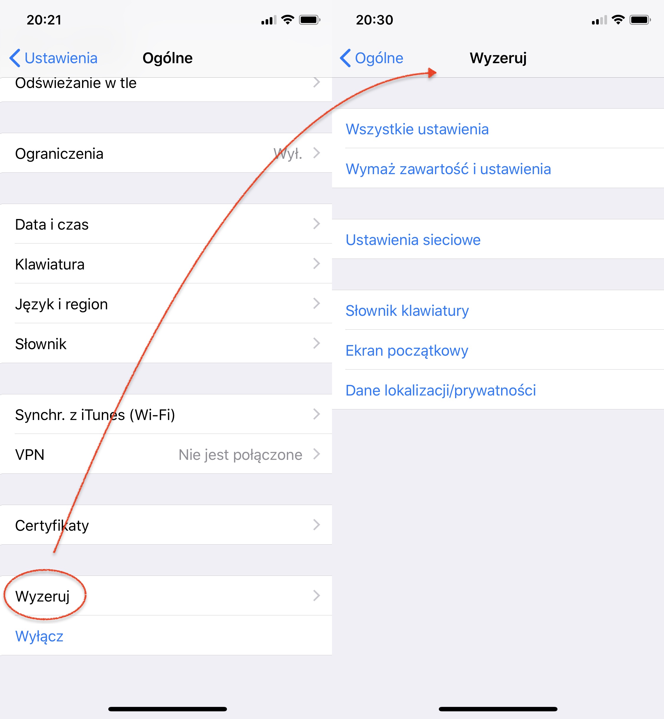 jak zresetować smartfon iphone ipad ios hard twardy reset class="wp-image-783421" 