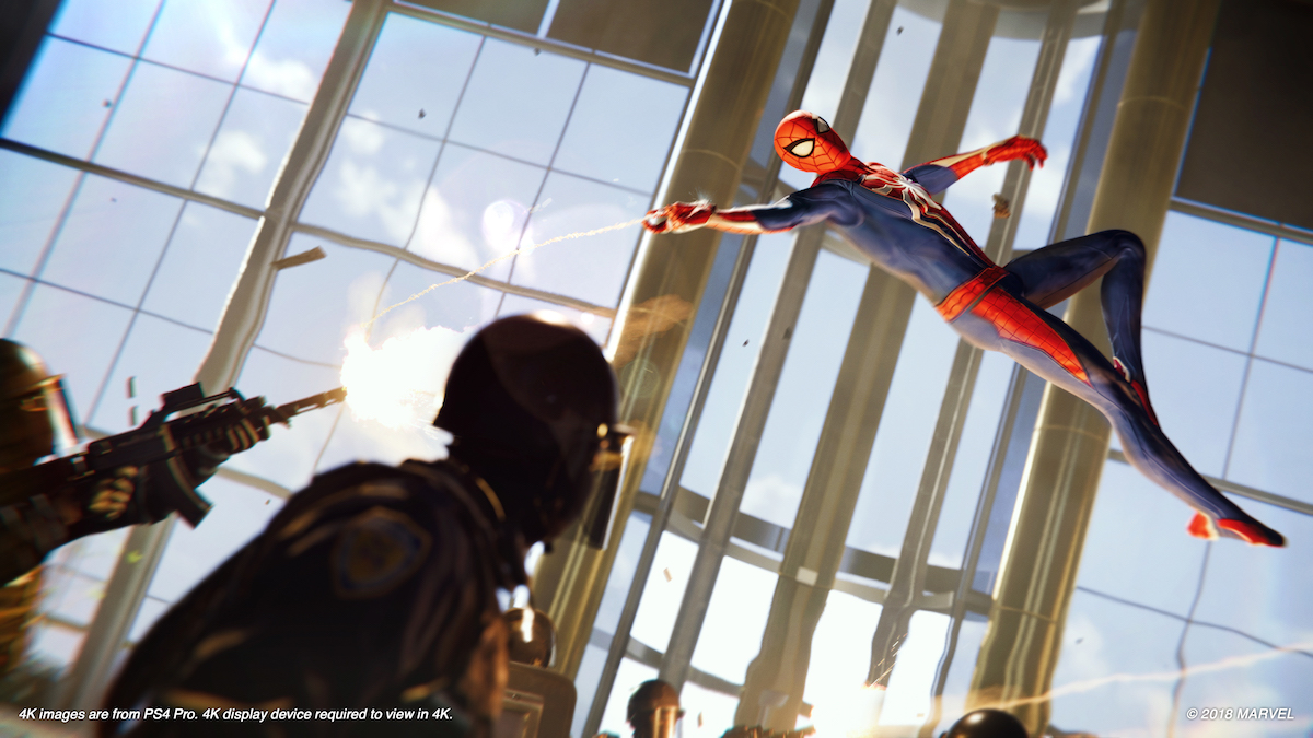 marvel's spider-man ps4 pierwsze wrażenia