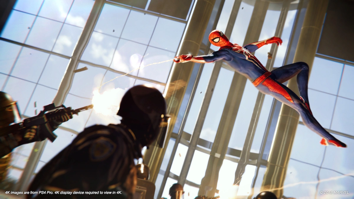 marvel's spider-man ps4 pierwsze wrażenia
