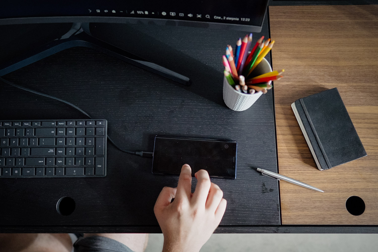 Samsung Dex w Galaxy Note 9 bez stacji dokującej class="wp-image-782035" title="Samsung Dex w Galaxy Note 9 bez stacji dokującej" 