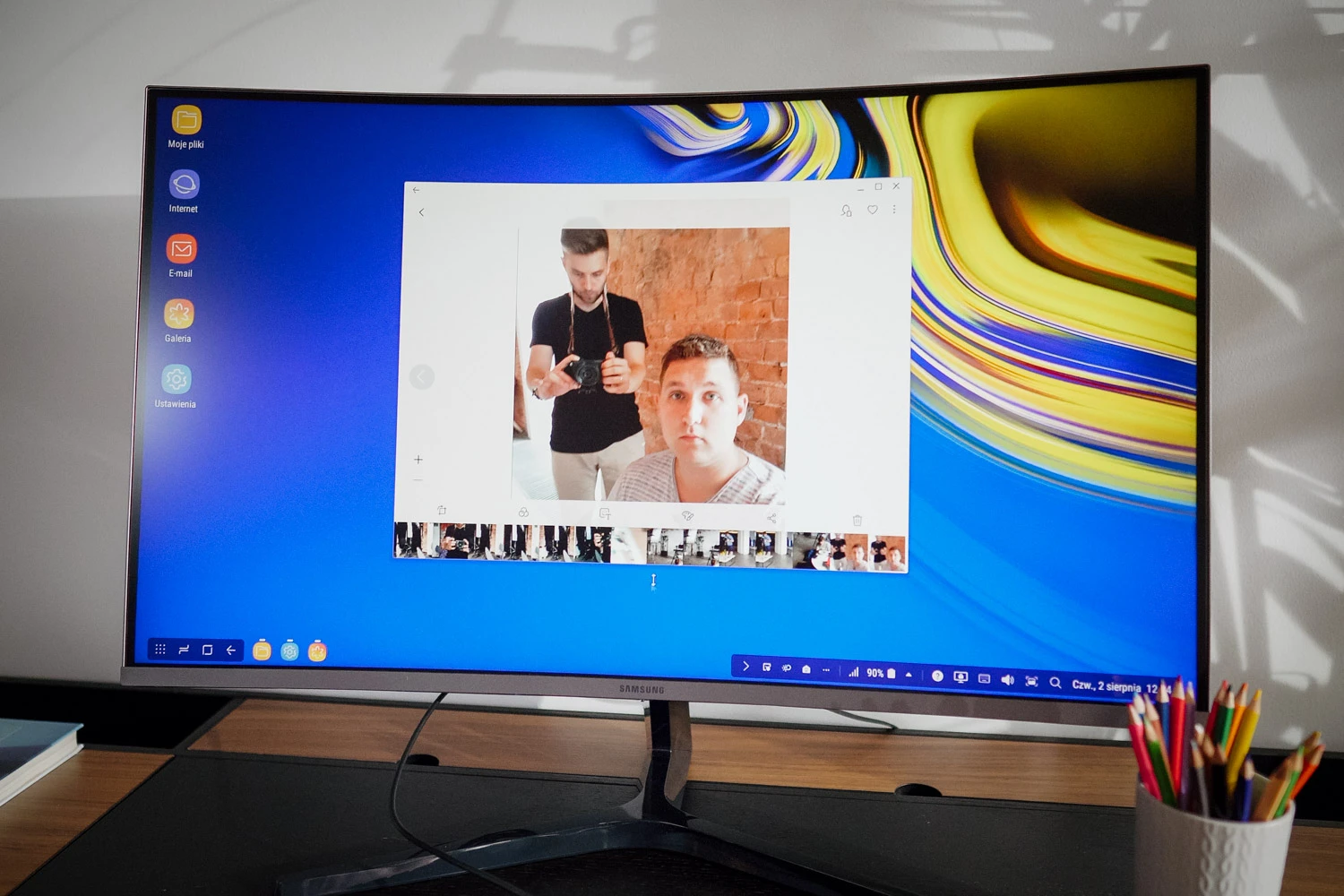 Samsung Dex w Galaxy Note 9 bez stacji dokującej class="wp-image-782038" title="Samsung Dex w Galaxy Note 9 bez stacji dokującej"