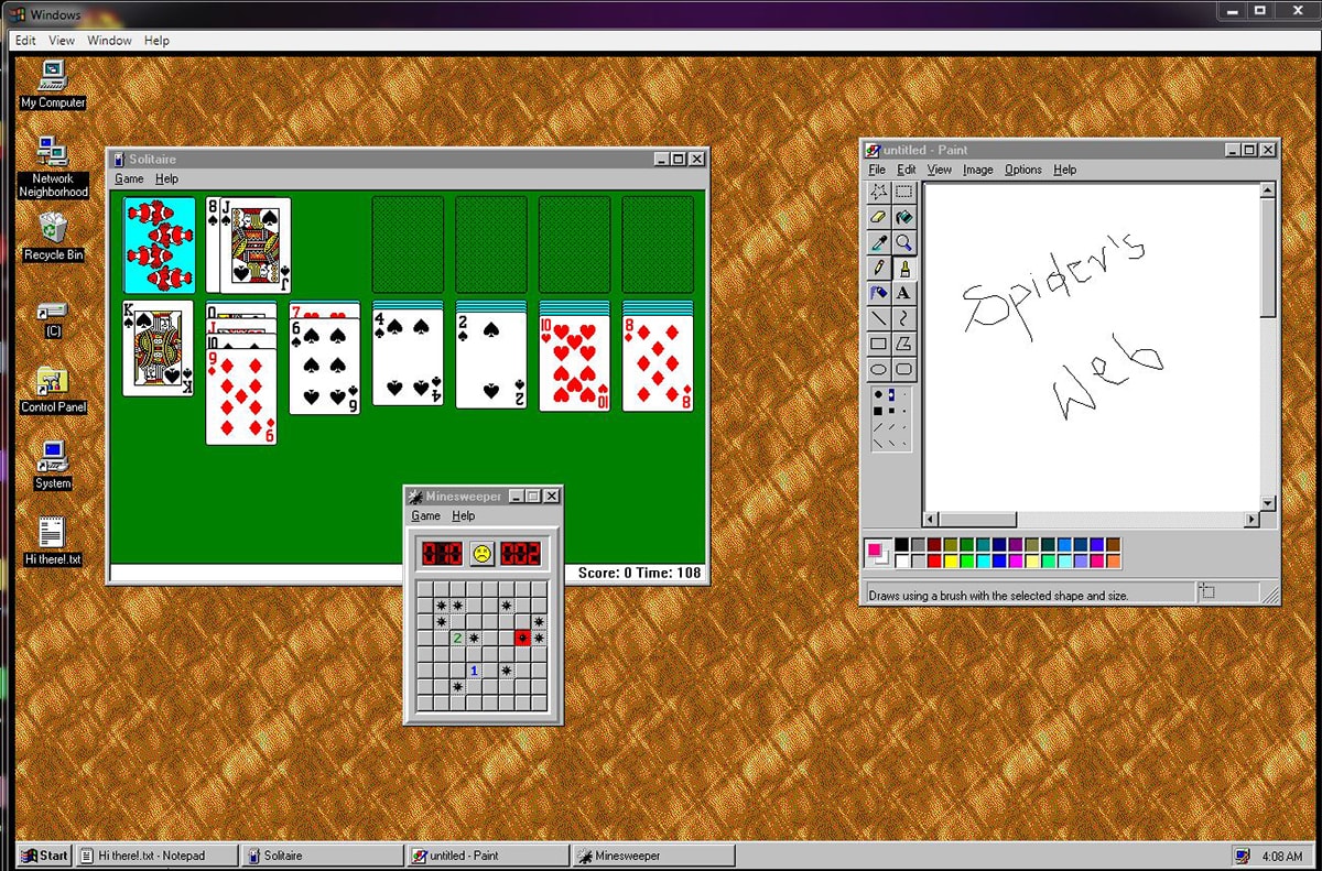 aplikacja Windows 95