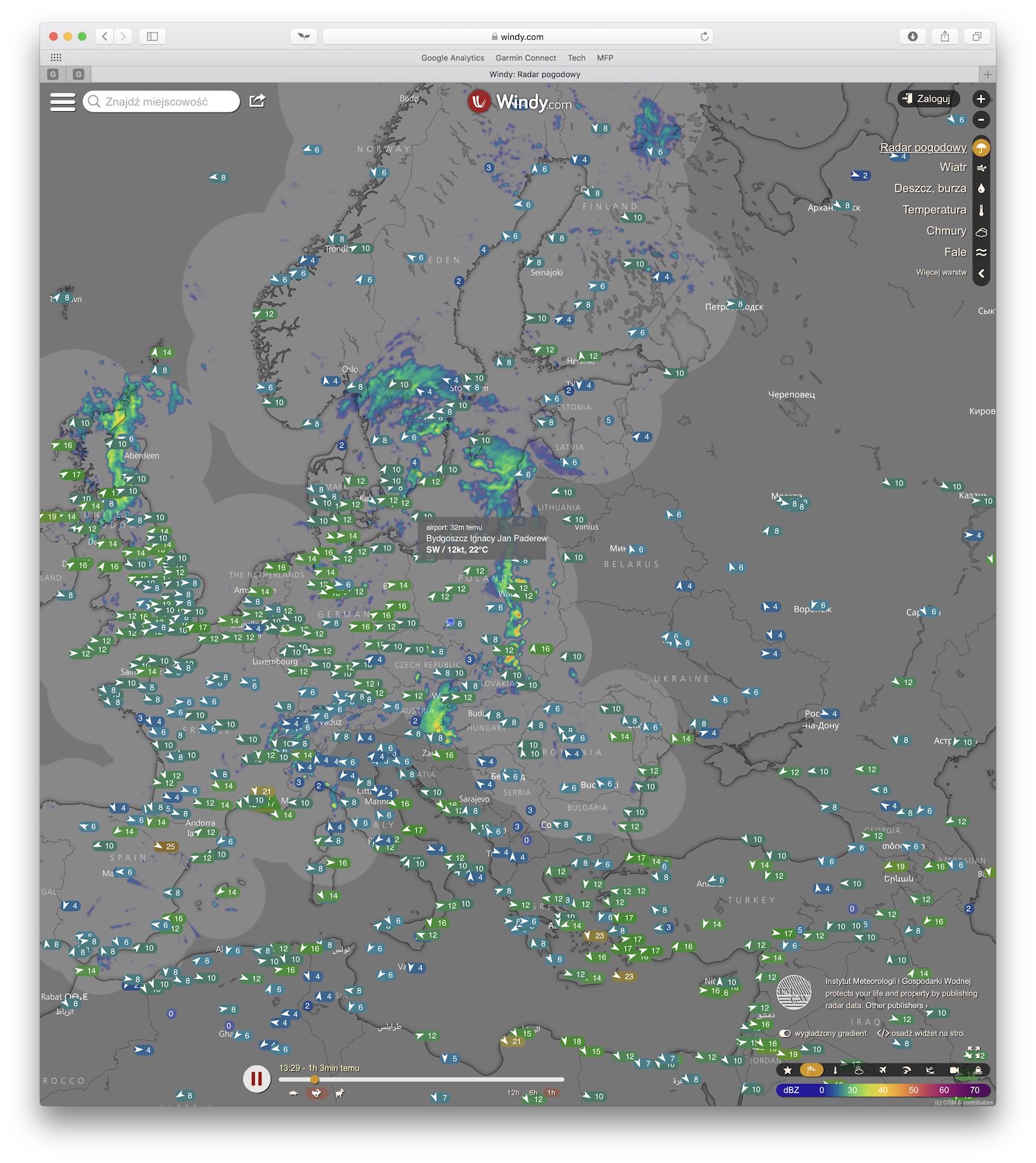 Gdzie jest burza: radar i mapa class="wp-image-784822" title="Gdzie jest burza: radar i mapa" 